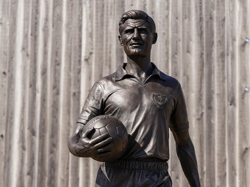 A closer look at the Jimmy Dickinson statue