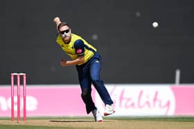 Liam Dawson in action.
