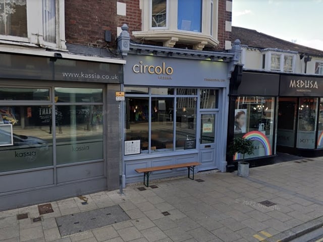 Circolo Pizzeria, in Osborne Road, Southsea, was given an 4.5 star rating by TripAdvisor from 397 reviews.