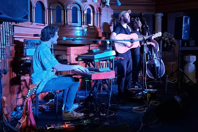 The Michael Baker Trio at Portsmouth Methodist Church on August 8, 2021. Picture by Chris Broom