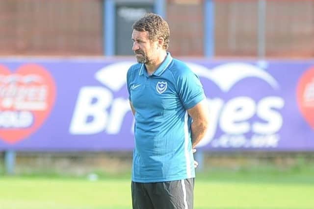 Former Pompey Academy coach Liam Daish is back in football with Gosport. Picture: Habibur Rahman
