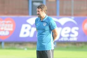 Former Pompey Academy coach Liam Daish is back in football with Gosport. Picture: Habibur Rahman