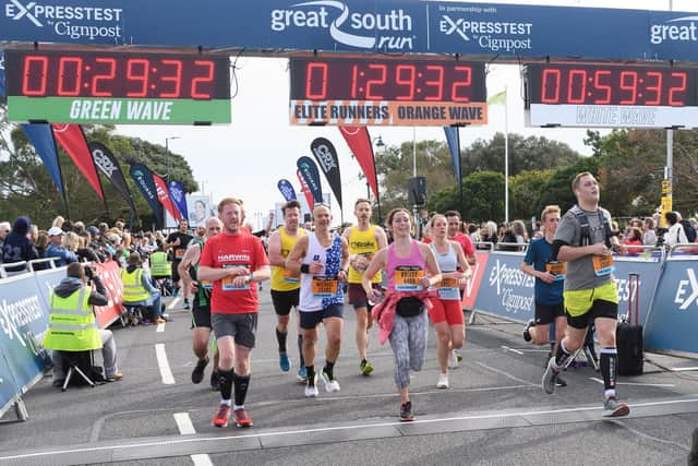 Great South Run in Portsmouth. Picture: Keith Woodland (171021-0)