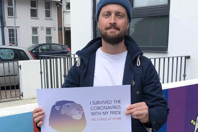 Denis Harding, a nurse at Queen Alexandra Hospital, was among those who supported the crowdfunding campaign. Photo: Tom Cotterill