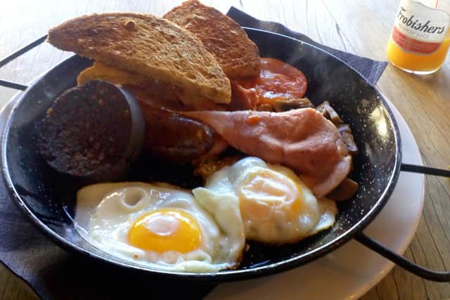 The tasty fry-up at Feed Cafe