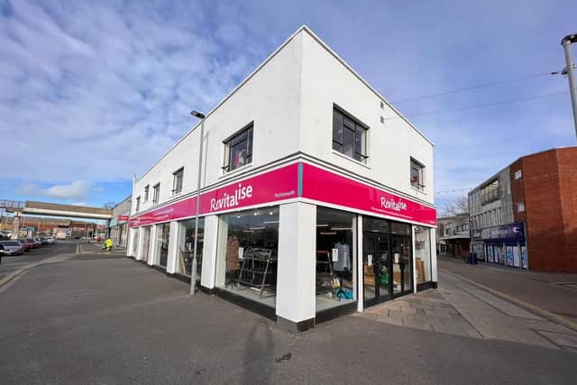 The new charity shop. 