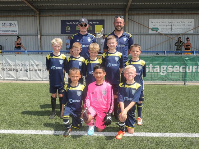 Purbrook  Youth Under-8s. Picture by Dave Haines