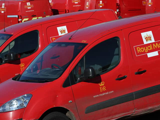 Royal Mail announced the redundancies this morning. Picture: ADRIAN DENNIS/AFP via Getty Images.