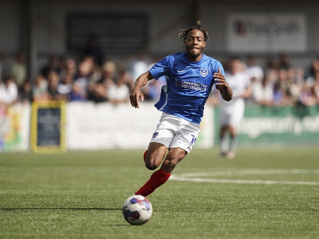 Brought pace and skill to Pompey’s forward play.