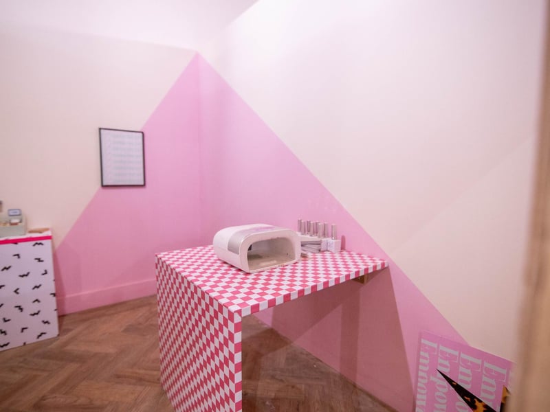 Pictured: Mae Brogan's nail salon is part of the 'Mini Southsea' 
Picture: Habibur Rahman