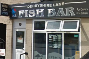 The tenth best chippy in Sheffield according to our readers is Derbyshire Lane Fish Bar. You can visit them at 220A Derbyshire Lane, Norton Lees, Sheffield, S8 8SE.