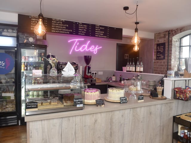 Tides Cafe in Lower Quay, Fareham, has recently reopened after a refurbishment.   Picture: Sarah Standing (030924-810)