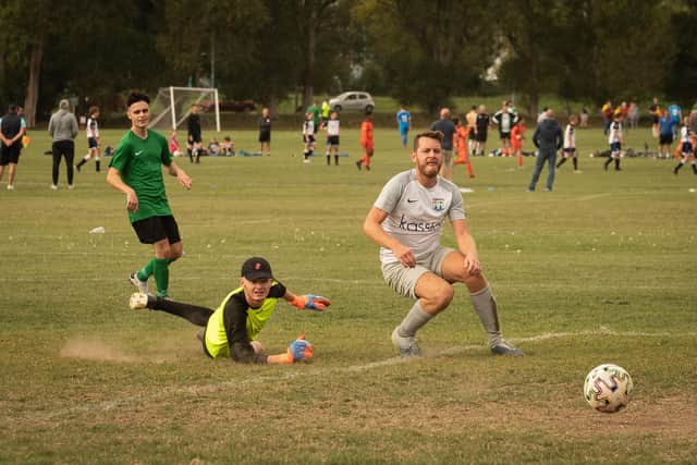 Watersedge v Shelford Rovers in the Portsmouth Sunday League. Picture: Keith Woodland