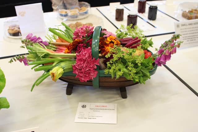 Hayling Island Horticultural Society will be hosting its Virtual Summer Show due to the lockdown restrictions. Pictured: Entries from last years event
