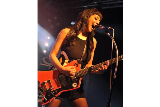 The Courettes at The Wedgewood Rooms, Southsea on April 6, 2023. Picture by Paul Windsor