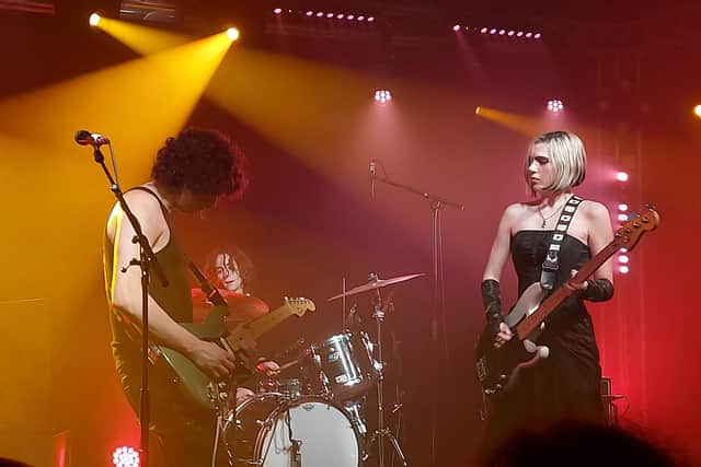 Sunflower Bean at The Wedgewood Rooms, April 10, 2022. Picture by Chris Broom