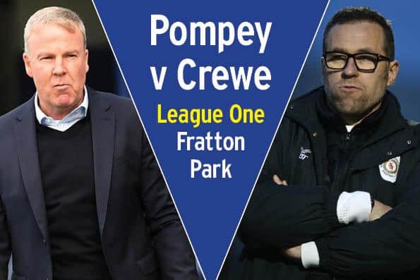 Pompey host Crewe today in League One