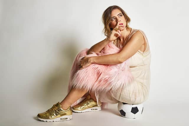 Lou Sanders is at The Wedgewood Rooms on May 22, 2022, with her new show One Word: Wow. Picture by Mark Stronge