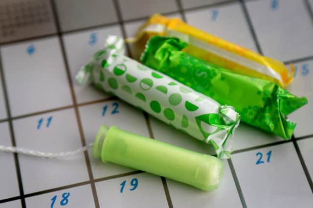 Schools can order free period products for students. Picture: PA Wire