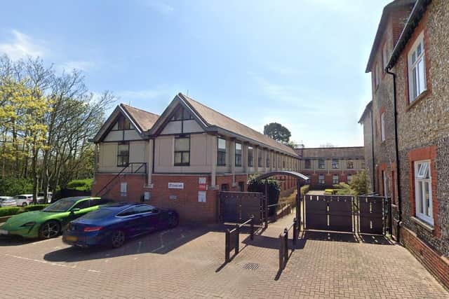 Permission is being sought to change the offices into a new school