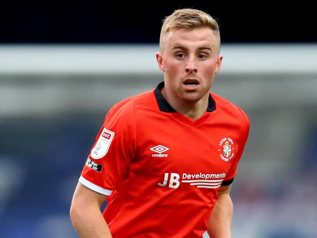 Luton midfielder Joe Morrell is a target for Pompey this summer. Picture: Marc Atkins/Getty Images