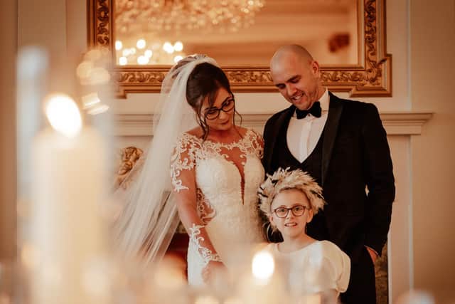 Jorden and Dex Boyle were married at the Queen's Hotel , in Southsea, on December 30, 2022. Photos: Carla Mortimer Photography.