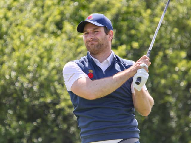 Hayling’s Toby Burden shot two 67s to be Hampshire’s leading scorer at the South East Qualifier in Norwich. Picture by ANDREW GRIFFIN