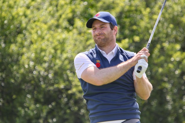 Hayling’s Toby Burden shot two 67s to be Hampshire’s leading scorer at the South East Qualifier in Norwich. Picture by ANDREW GRIFFIN