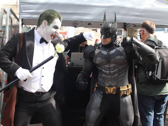 People have been sporting incredible costumes for the first day of Portsmouth Comic Con. Picture: Habibur Rahman