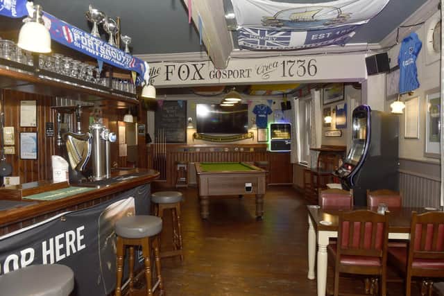 The Fox Tavern in North Street, Gosport, which is one of the oldest pubs in Gosport.  Picture: Sarah Standing (240125-8738)