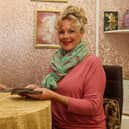 Kate May at Mystic Coffee Lounge in Cosham High Street. Photo by Alex Shute