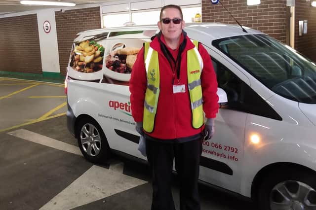 Two drivers have been nominated for the 'Hidden Heroes' award for their work as part of the Meals on Wheels initiative. Pictured: Terry Stafford