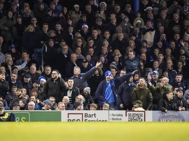 Our photographer Jason Brown captured all the action - on and off the pitch - at Fratton Park for Pompey's clash with Fleetwood.