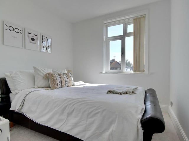 Chatsworth Avenue, Cosham, comes with three bedrooms and has been extensively refurbished to a very high standard. 
The listing says: "This beautiful property would make a fantastic home for a family."