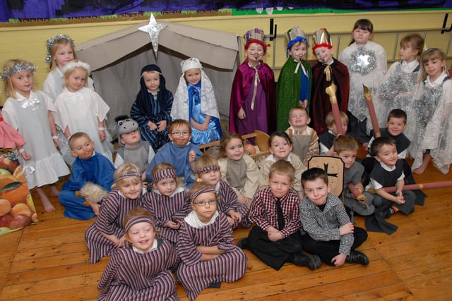 Sutton's Forest Glade School, Foundation Unit Nativity  pictured here in 2010 - can you spot anyone you know?