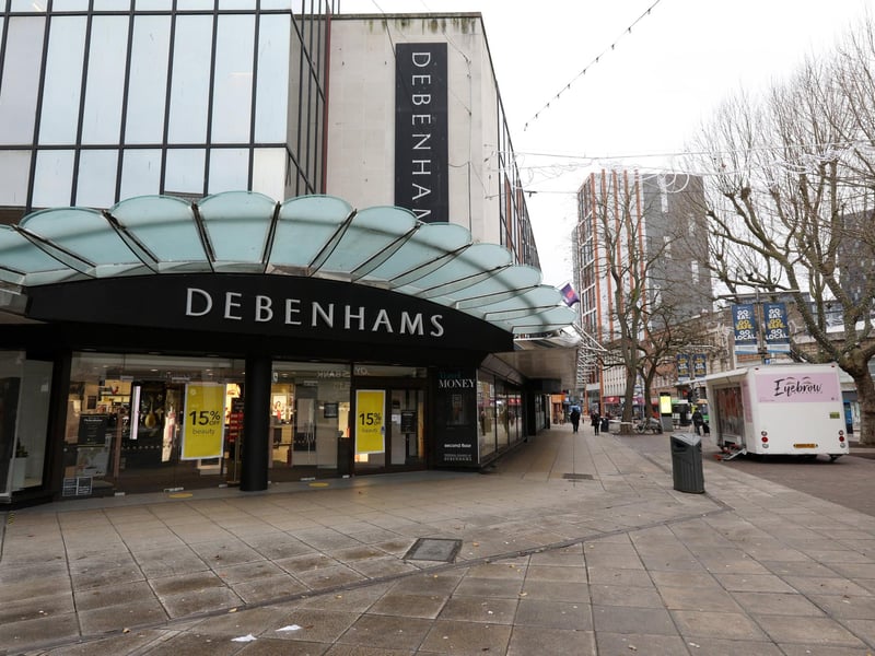 The iconic Debenhams store on Commercial Road closed in 2020 due to the company going into liquidation. The brand was later sold to online retailer, Boohoo.