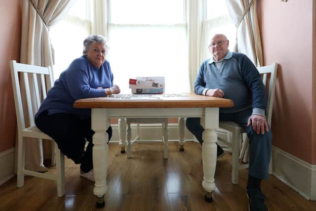 Marion and Ken Rachman are about to be evicted from the flat they have rented in London Road, North End, for the last fourteen years
Picture: Chris Moorhouse (jpns 290122-18)