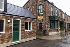 'The Rovers' Annexe' is unveiled on the set of Coronation Street, as it lists on Airbnb, giving fans a once-in-a-lifetime experience to stay in the self-contained pop-up house on the cobbles, Manchester. Picture: Fabio De Paola/PA Wire