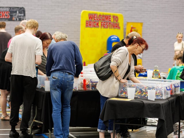 The Portsmouth Brick Festival at the Mountbatten Centre. Picture: Marcin Jedrysiak