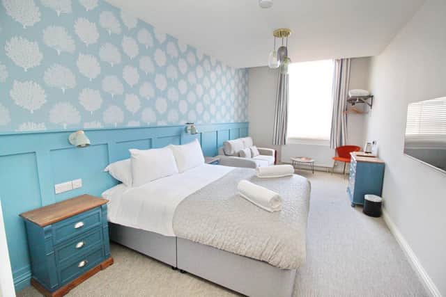 Carter & Co boutique room.