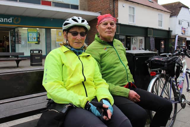 Trish and Bill Farnham, Hayling Island residents. Picture: Emily Turner