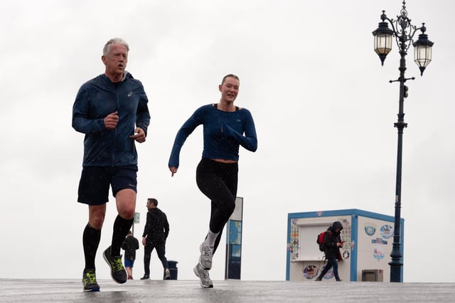 Competitors in the Southsea parkrun. Picture: Keith Woodland (010421-25)
