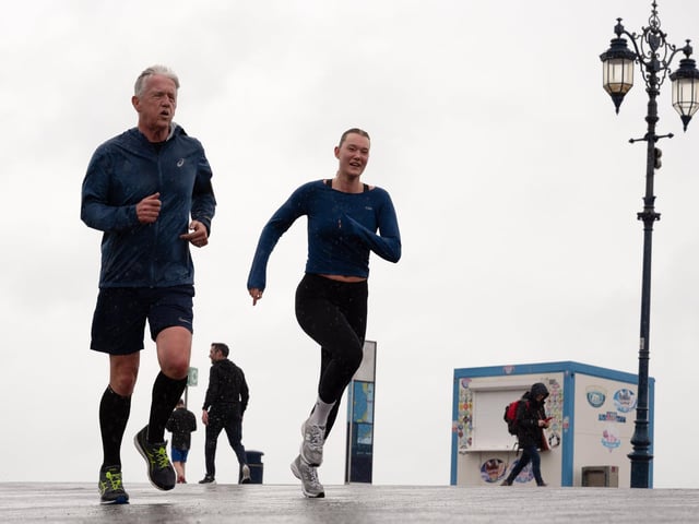 Competitors in the Southsea parkrun. Picture: Keith Woodland (010421-25)