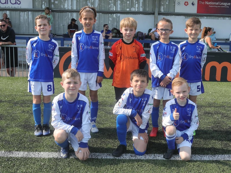 Denmead Under-7s. Picture by Dave Haines