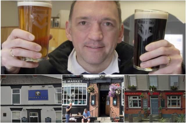 Chris Radford (main photo) is founder and head brewer at Brampton Brewery, one of 29 pubs and micropubs on the radar of Chesterfield CAMRA's two-day walkabout event.