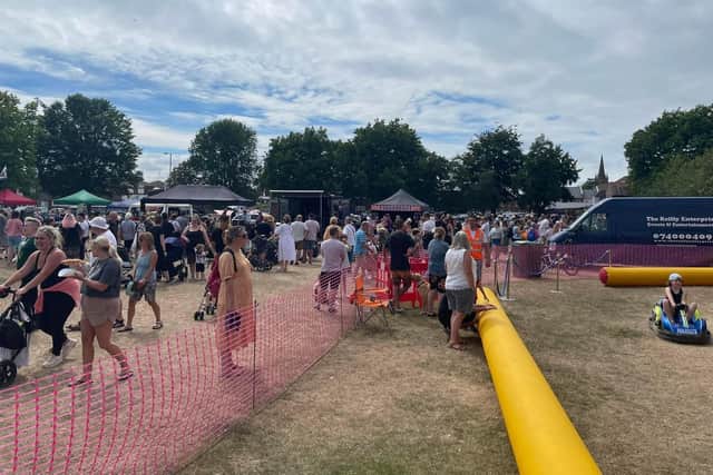 More than 1500 people attended a Gosport summer festival.