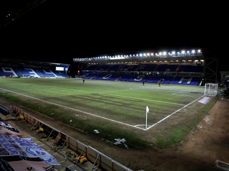 Average attendance: 8,239; Capacity: 15,314.