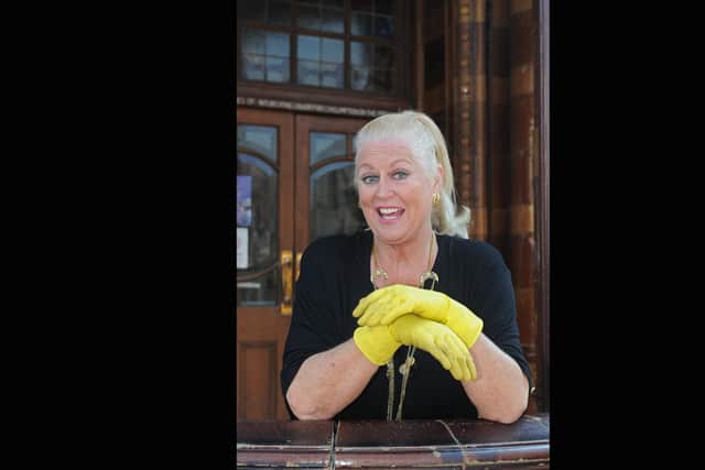 Born in Eastney, Kim Woodburn is best known for co-hosting the Channel 4 series How Clean is Your House? alongside Aggie MacKenzie. Kim also came third in the 19th series of Celebrity Big Brother - finishing in third place - and was the runner-up of the 2009 series of I'm a Celebrity...Get Me Out of Here!