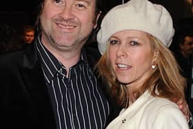 Kate Garraway and her husband Derek Draper. Picture: Tim Ireland/PA Wire