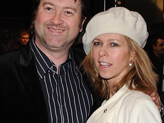 Kate Garraway and her husband Derek Draper. Picture: Tim Ireland/PA Wire